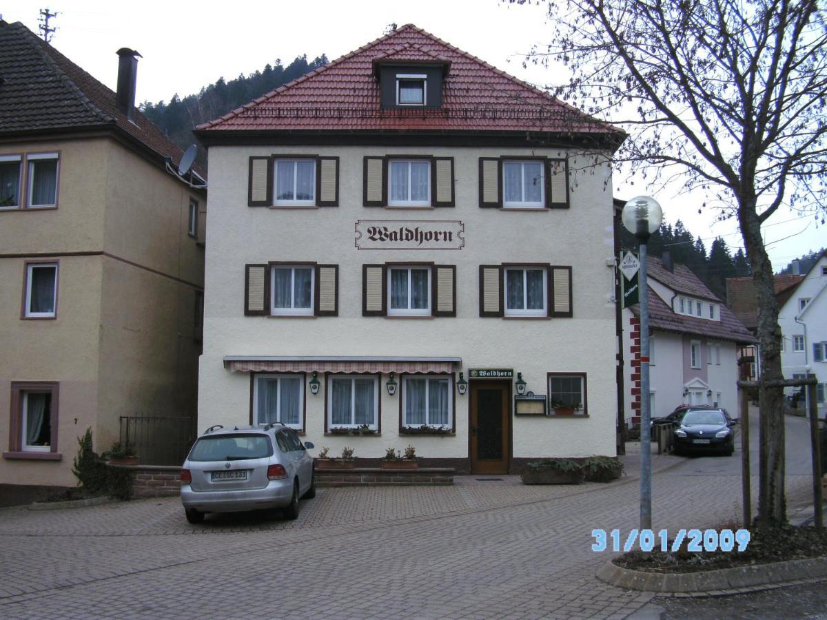 Gasthaus Waldhorn Bad Teinach-Zavelstein Bagian luar foto
