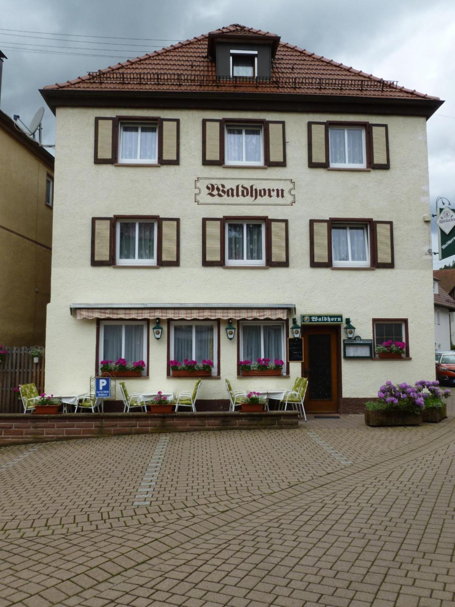 Gasthaus Waldhorn Bad Teinach-Zavelstein Bagian luar foto